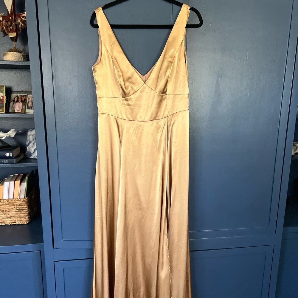 Champagne Gold Formal Dress